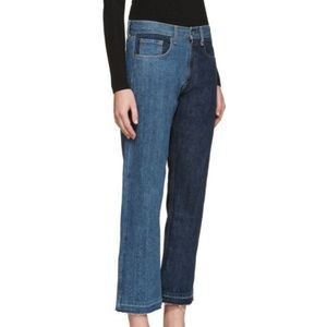 Rag & Bone 2 Tone Crop Jean